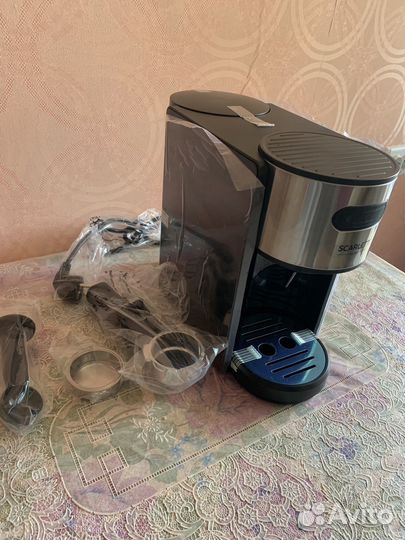 Новая Кофеварка рожковая Scarlett SC-CM33021