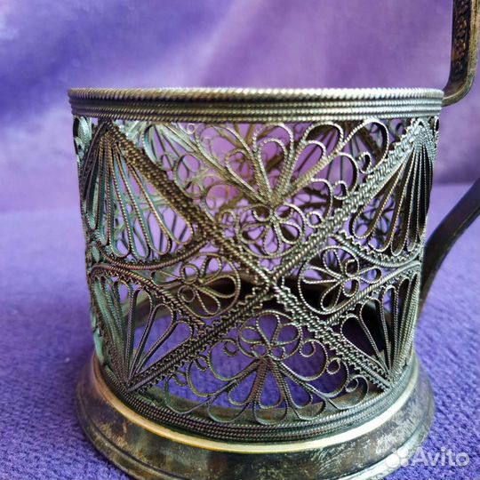 Подстаканники СССР скань