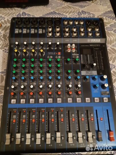 Микшерный пульт yamaha mg12xu