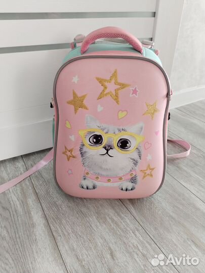 Рюкзак школьный для девочки бу