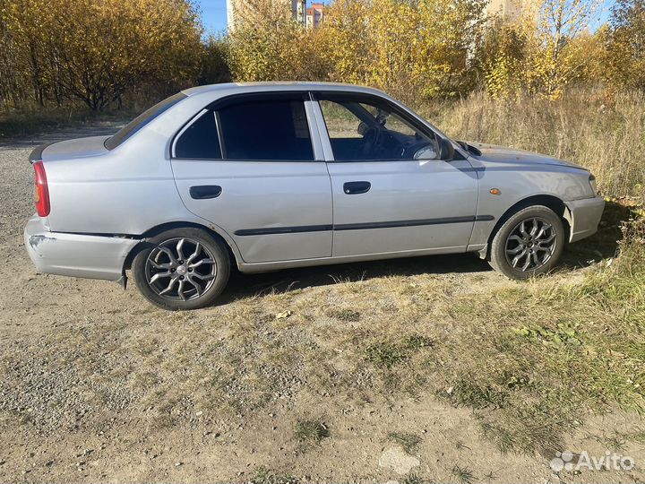 Hyundai Accent 1.5 МТ, 2005, 203 000 км