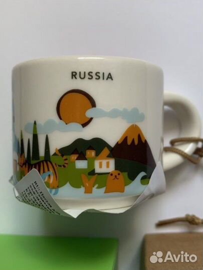 Коллекционная кружка Starbucks Russia 59 мл