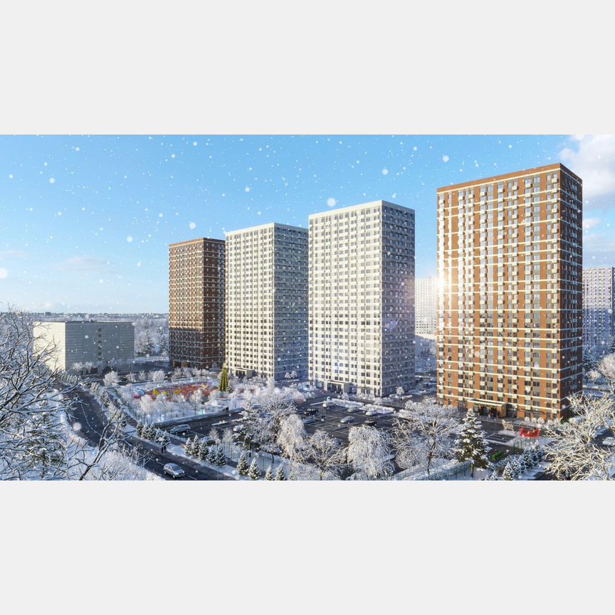 1-к. квартира, 37,6 м², 17/23 эт.