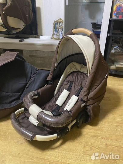 Коляска 3 в 1 riko bruno ecco