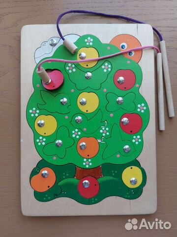 Магнитная рыбалка / деревянный пазл