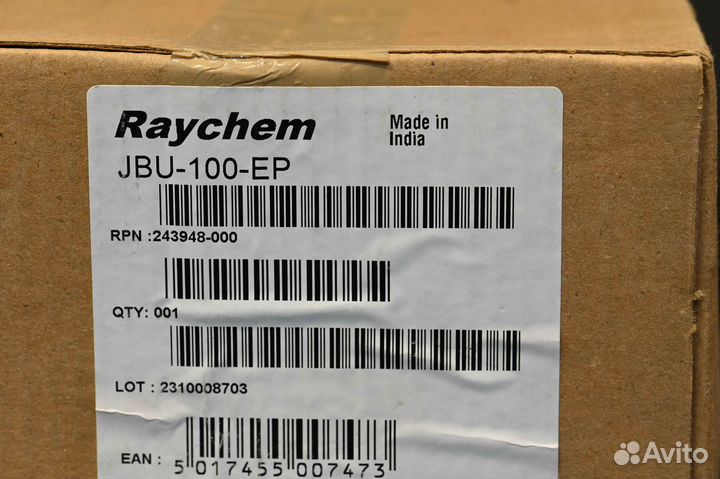 Raychem JBU-100-EP 243948-000 новое, 40 шт
