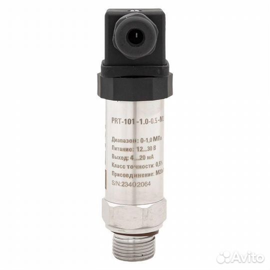 Преобразователь давления PRT-101 0-1.0 mпа M20х1.5 0.5проц. EKF PRT-101-1.0-0.5-M20