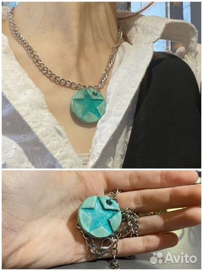 Этнические украшения из глины (бохо)