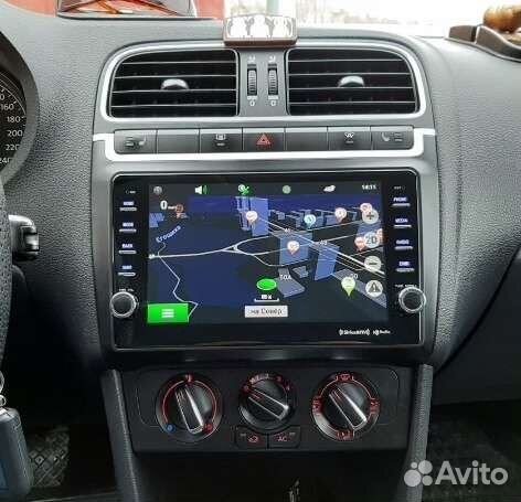 Volkswagen Polo магнитола Android с крутилками