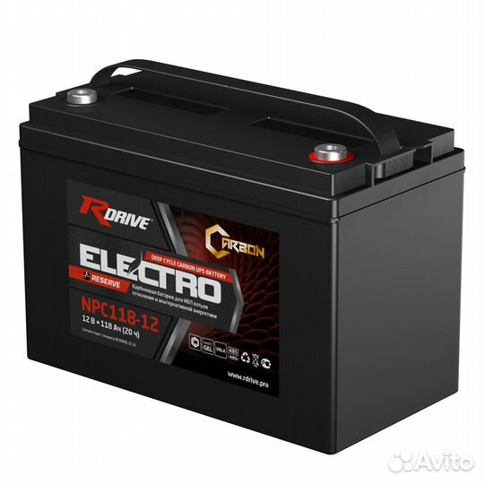 Аккумулятор для ибп R-drive 118Ач NPC118-12