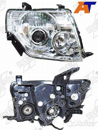 Фара mitsubishi pajero