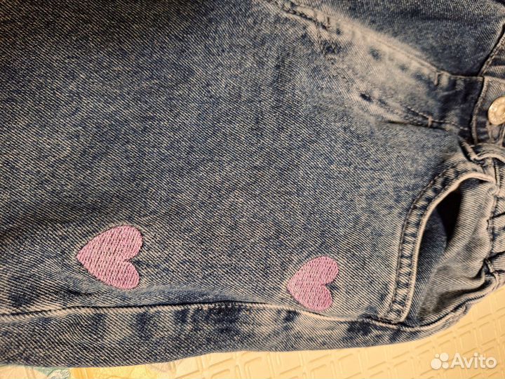 Джинсы для девочки 4/5