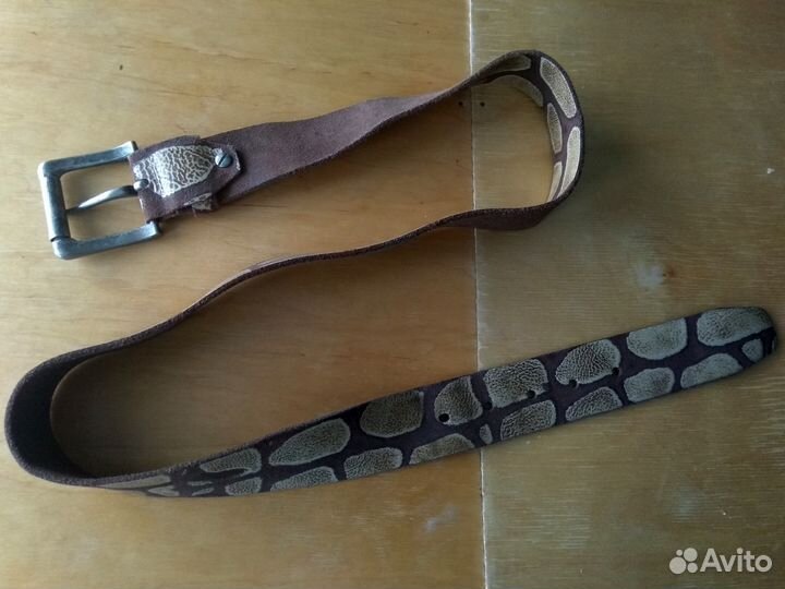 Ремень кожаный