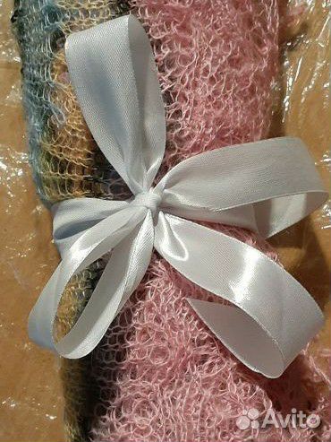 Оренбургский пуховый платок, шаль, шарф палантин