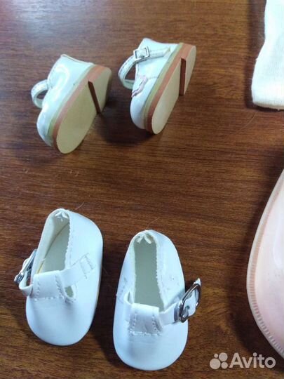 Лот обуви и носочки для кукол