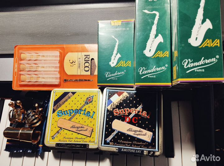 Трости для саксофона альт тенор баритон