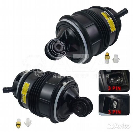 Задний правый пневмобаллон M-Benz E W211, S211