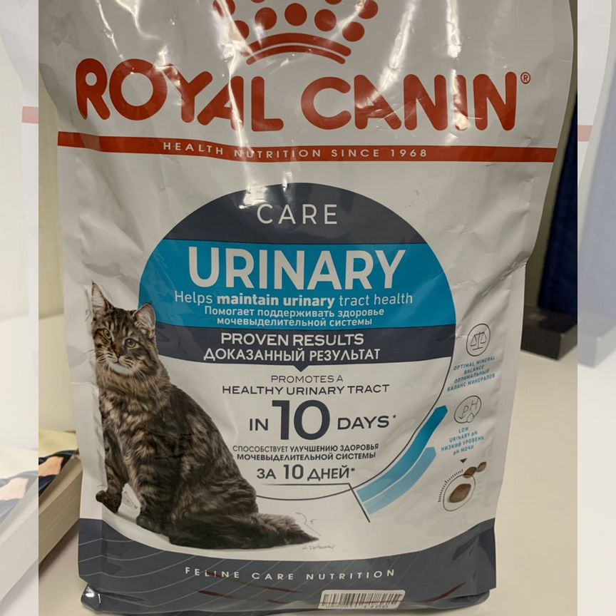 Корм для кошек royal canin urinary care