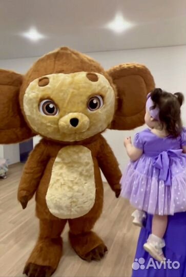 Поздравление от Плюшевого ушастика Чебурашки