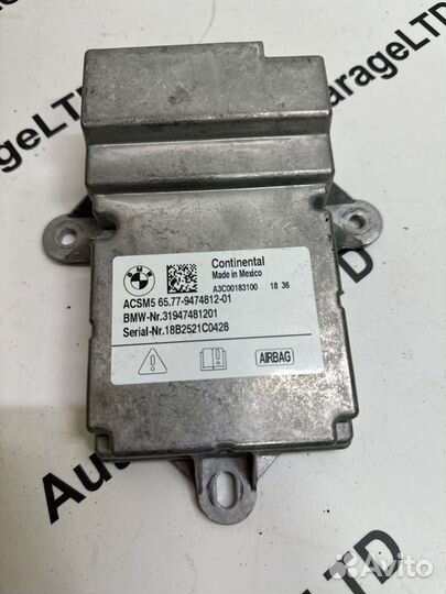 Блок Airbag Bmw X3 G01 B57D30B