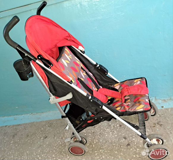 Прогулочная коляска Babyton City Red