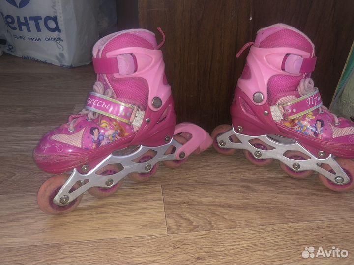 Раздвижные ролики для девочки