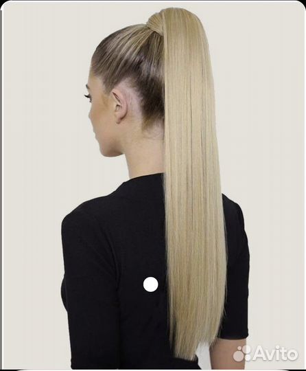 Накладной хвост. Хвост на резинке. Шиньен