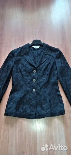 Sportmax Max Mara 42-44р блуза пиджак блайзер шелк