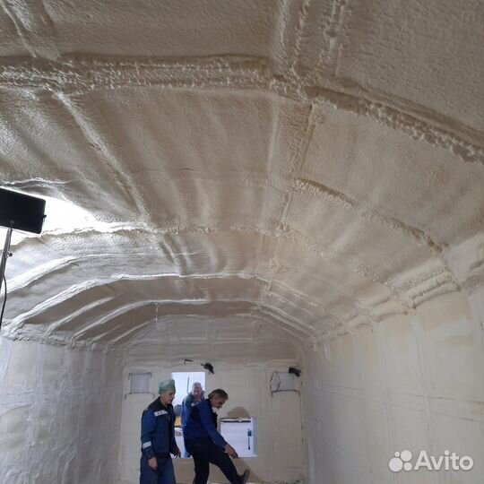 Утепление пенополиуретаном стен дома пеной ППУ