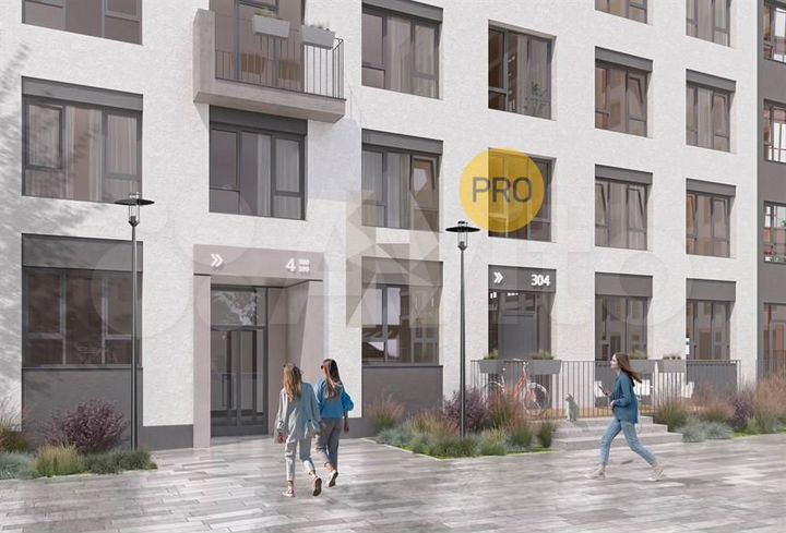 2-к. квартира, 58,4 м², 2/16 эт.