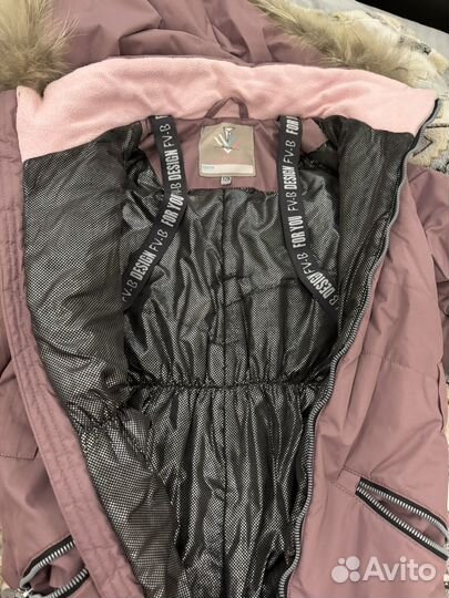 Зимний комбинезон для девочки