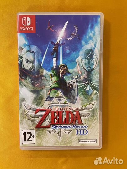 Nintendo Switch Zelda Skyward Sword HD б/у