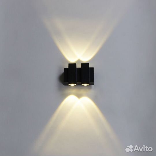 Уличные настенные светильники