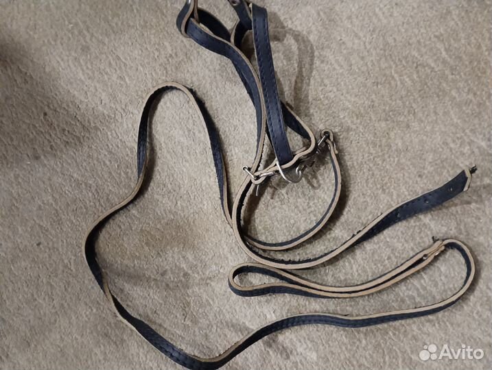 Поводок для собак кожаный