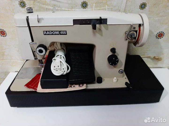 Швейная ремесленно- машинка радом-466 кожи шёьт