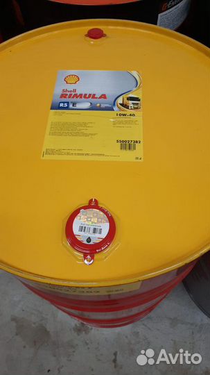 Моторное масло Shell Rimula R5 E 10W-40 209л
