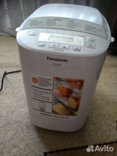 Хлебопечка panasonic sd 2500