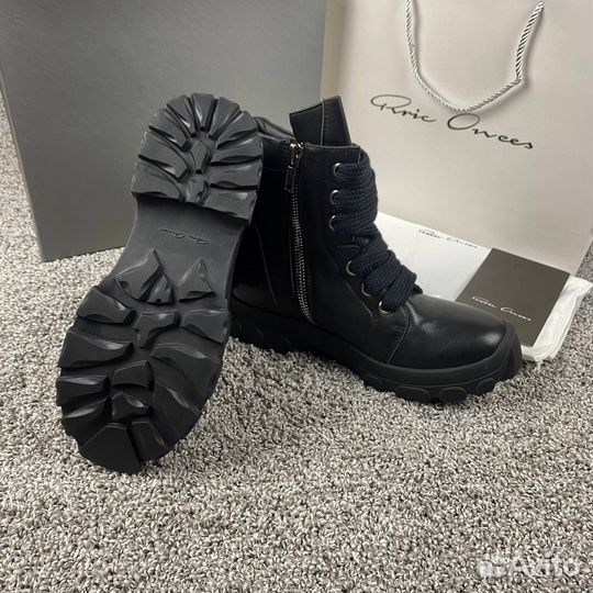 Rick owens bozo tractor boots jumbo