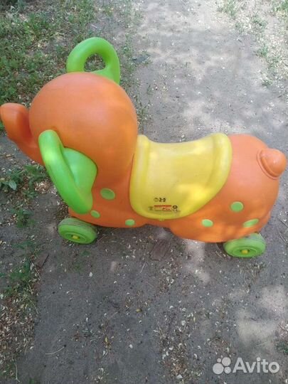 Слон каталка. Толокар