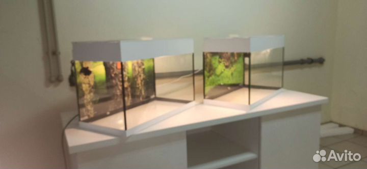 Аквариум 72л свет, встроенный биофильтр фон