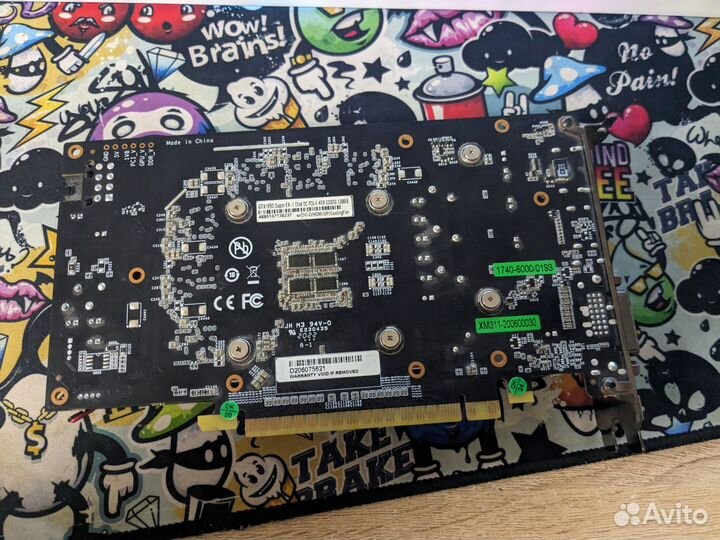 Видеокарта gtx 1650 super 4gb