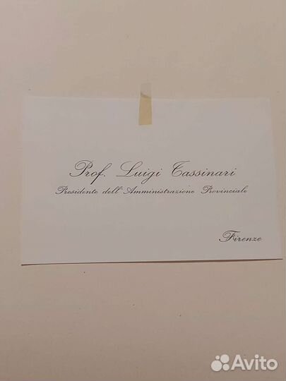 Альбом 700 лет со дня рождения Джотто 1967автограф