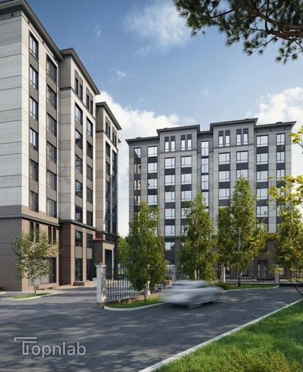 2-к. квартира, 60,8 м², 3/9 эт.