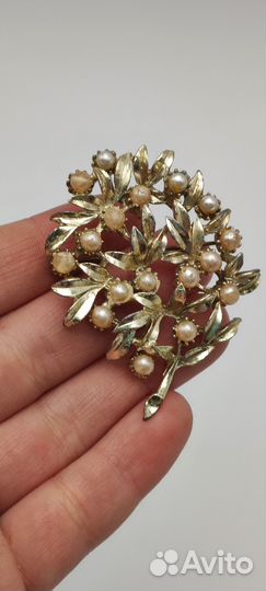 Брошь винтажная 1960-1980-е гг. №28 272 Размер на
