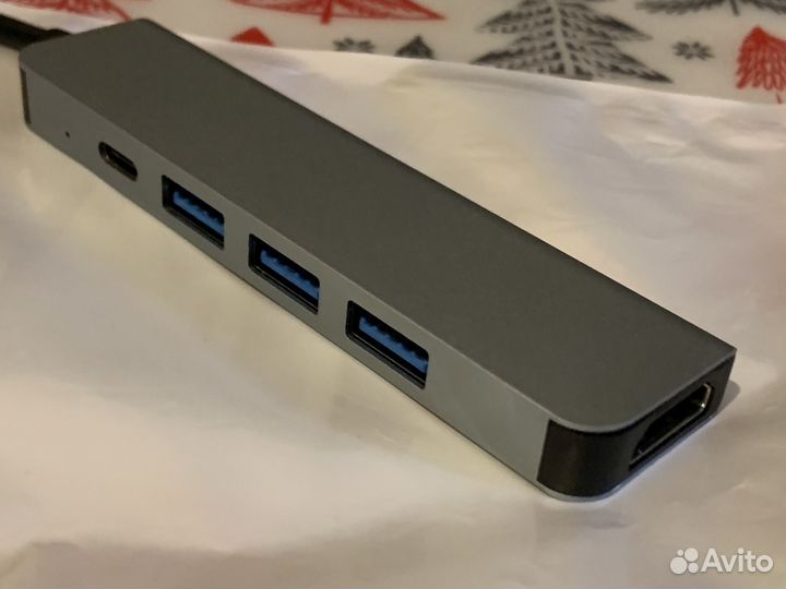 Type-C хаб 5 в 1