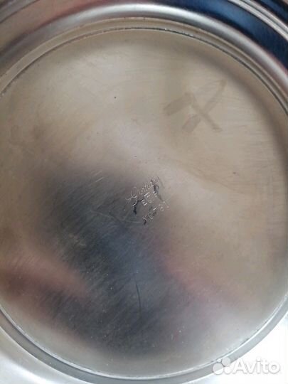 Салатник, блюдо немецкое глубокого серебрения