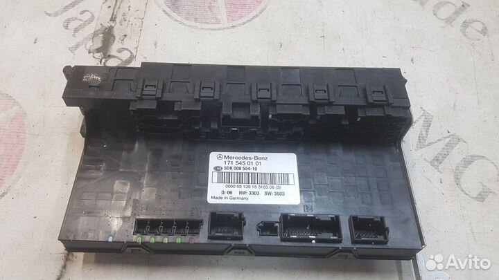 Блок SAM на Mercedes-Benz SLK-Class R171