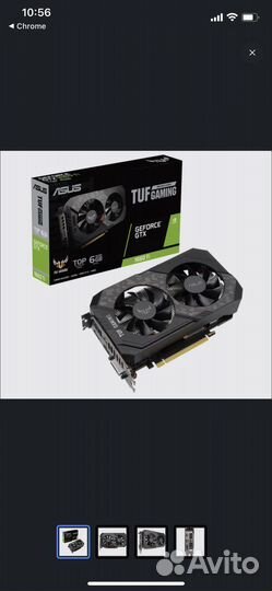 Nvidia geforce gtx 1660 ti tuf gaming 6Ggb ddr6