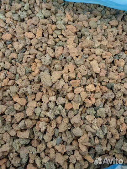 Грунт для аквариума лава 3-7 мм промытый - бронь