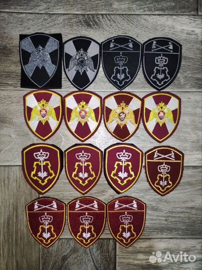 Нашивки, шевроны полиция росгвардия